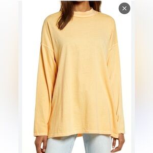 We The Free by Free People Be Free Tunic T-Shirt in Melo Pearl